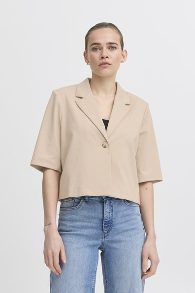 VESTON ICHI "KATE CROP" DOESKIN