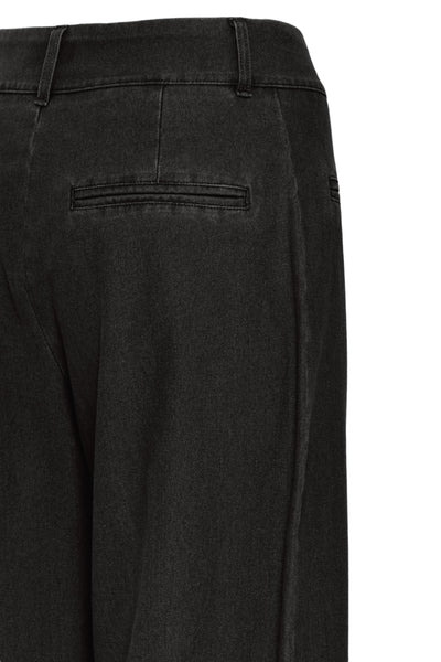 PANTALON ICHI "KATE DENIM" BLACK