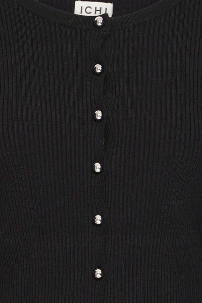 CARDIGAN ICHI "DOLLIS" BLACK