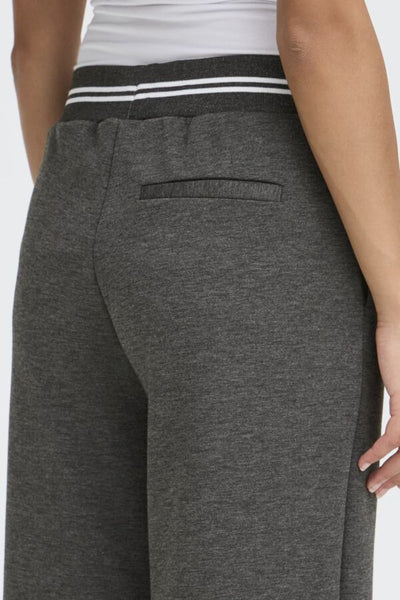 PANTALON ICHI "KATE SPORTY" FORGED IRON