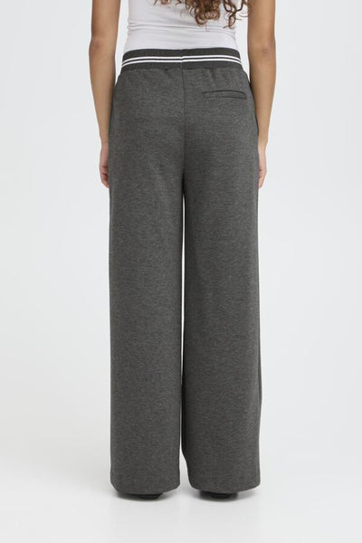 PANTALON ICHI "KATE SPORTY" FORGED IRON