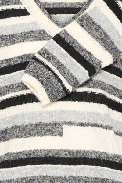 CHANDAIL TRICOT ICHI "ASTRA" GRAY PINST