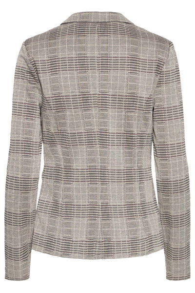 VESTON ICHI "MANSE CHECK" NATURAL