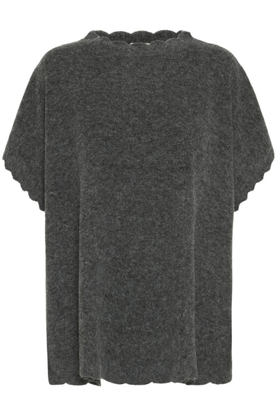 PONCHO ICHI "MACHA" DARK GREY