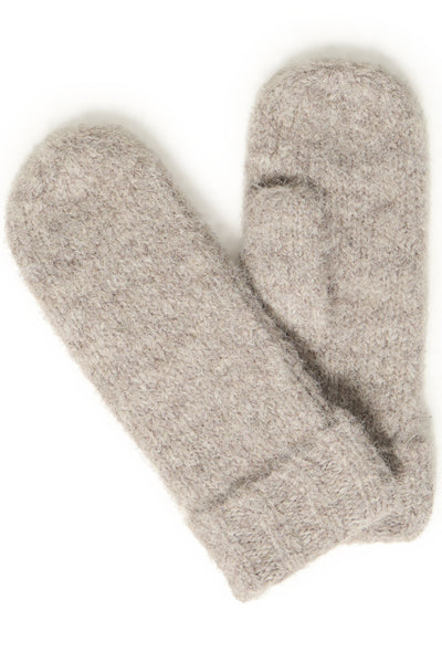 MITAINES ICHI "MONA" OATMEAL MELANGE