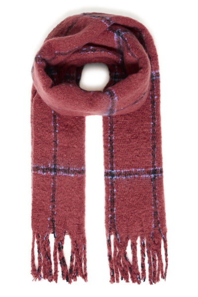 FOULARD ICHI "MANNA" MAROON