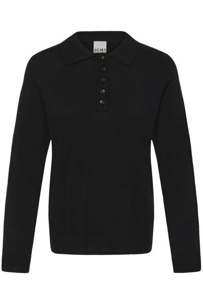CHANDAIL ICHI "MAFA POLO" BLACK