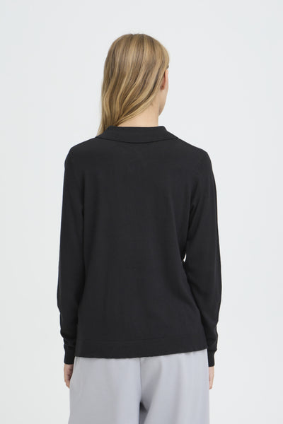 CHANDAIL ICHI "MAFA POLO" BLACK