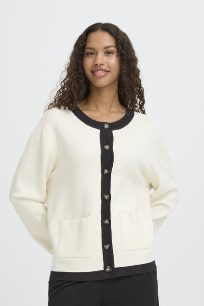 CARDIGAN ICHI "BOSTON" BIRCH