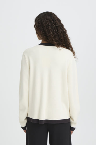 CARDIGAN ICHI "BOSTON" BIRCH