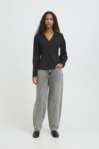 VESTON ICHI "KATE NEO BLAZER" BLACK