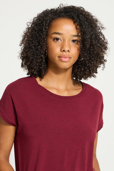 T-SHIRT ICHI "REBELLY" ZINFANDEL