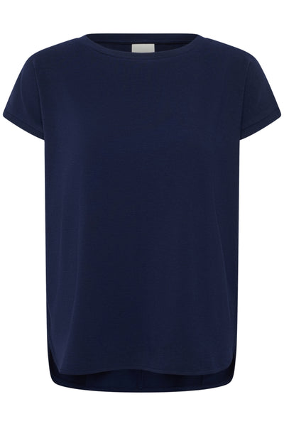T-SHIRT ICHI "REBELLY" MARITIME BLUE