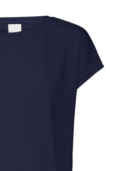 T-SHIRT ICHI "REBELLY" MARITIME BLUE