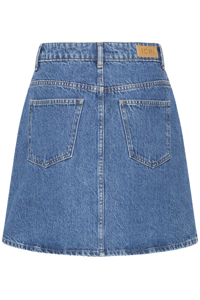 JUPE ICHI "PAMILA" MEDIUM BLUE