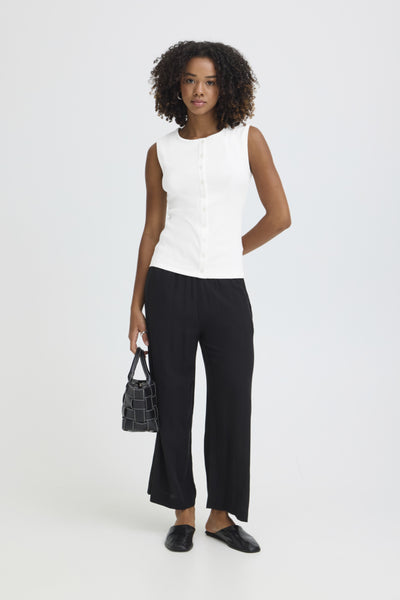 CAMISOLE ICHI "PALMA TOP"CLOUD DANCER