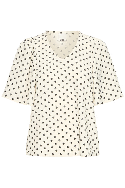 BLOUSE ICHI "ZABBY" GRAPHIC DIAMOND