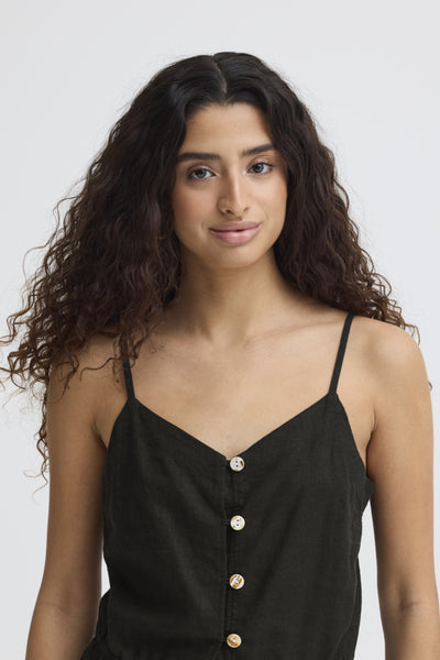 CAMISOLE ICHI "LINNO" BLACK