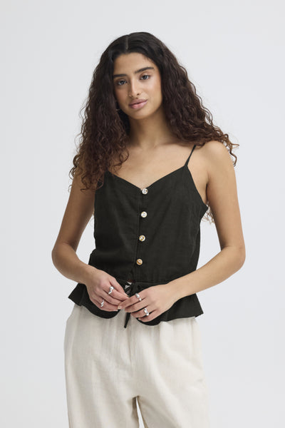 CAMISOLE ICHI "LINNO" BLACK