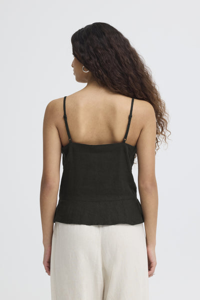 CAMISOLE ICHI "LINNO" BLACK
