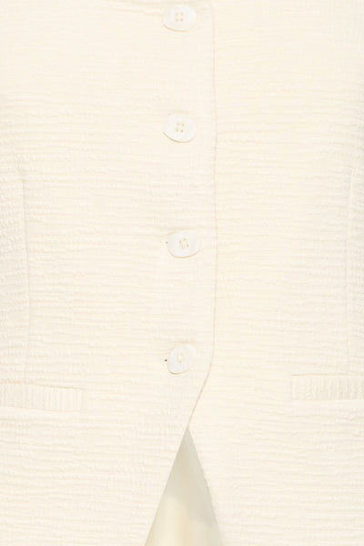 VESTE ICHI "KATE LUMINA" ALMOND MILK