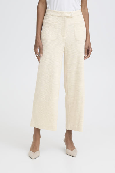 PANTALON ICHI "KATE LUMINA" ALMOND MILK