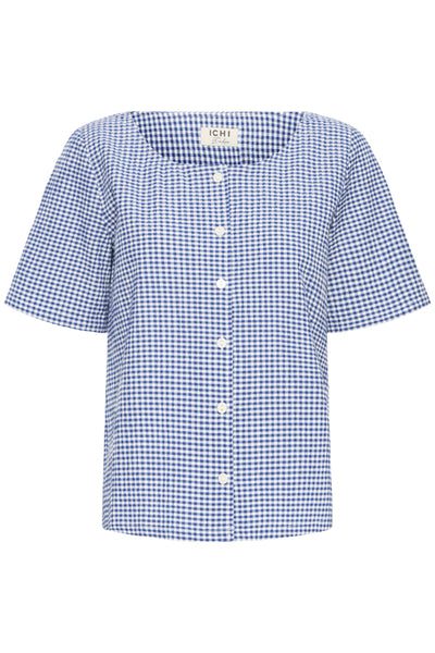 BLOUSE ICHI "JILMA" SODALITE BLUE
