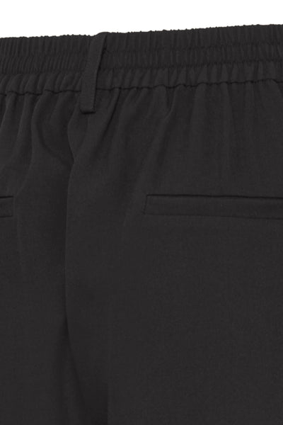 PANTALON ICHI "FAVA WIDE" BLACK