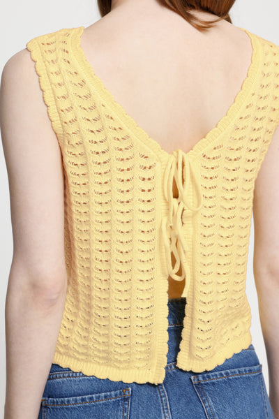 DEBARDEUR ICHI "DOSIA" MELLOW YELLOW