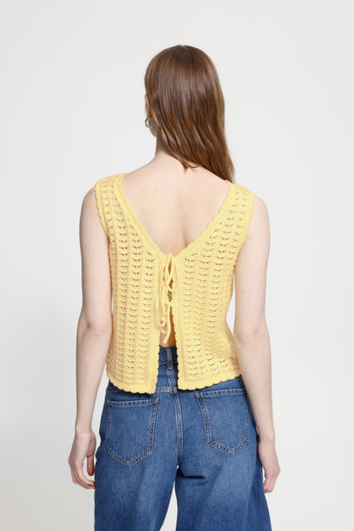 DEBARDEUR ICHI "DOSIA" MELLOW YELLOW
