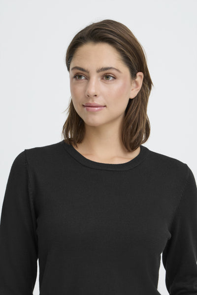 CHANDAIL ICHI "LULS O-NECK" BLACK