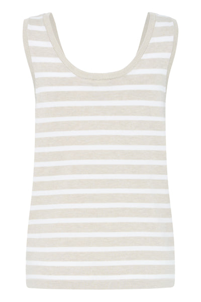CAMISOLE ICHI "LULS" SMALL OATMEAL
