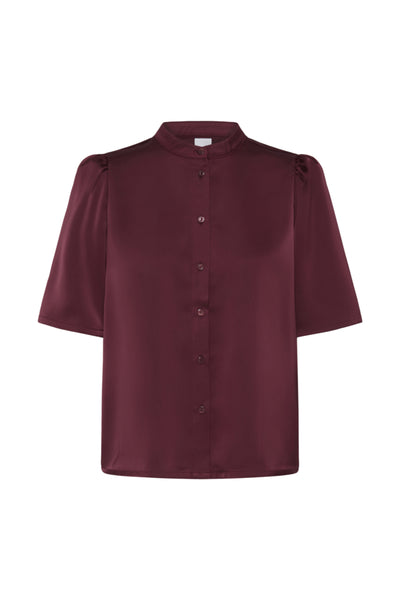 BLOUSE ICHI "LETTA" ZINFANDEL