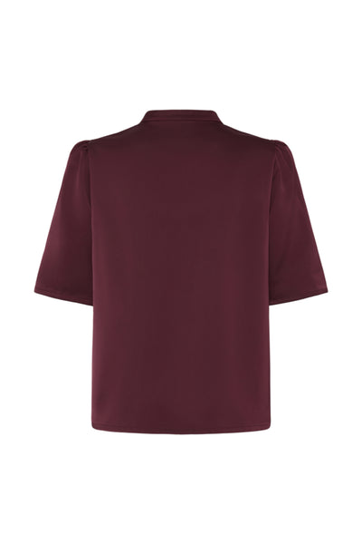BLOUSE ICHI "LETTA" ZINFANDEL