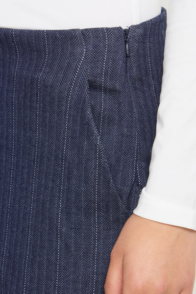 PANTALON ICHI "KATE PINELLE" DARK BLUE