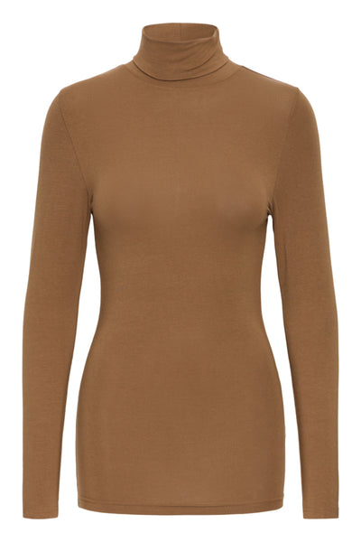 CHANDAIL B.YOUNG "PAMILA ROLL NECK" TOFFEE