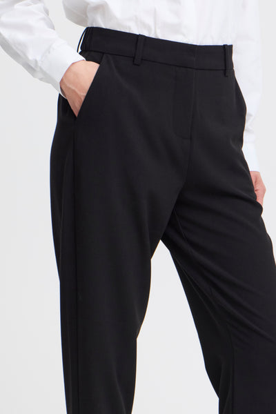 PANTALON B.YOUNG "DANTA CROP" BLACK