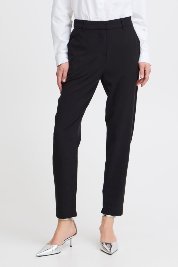 PANTALON B.YOUNG "DANTA CROP" BLACK