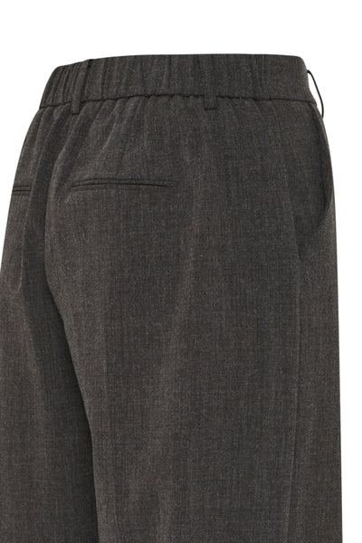PANTALON B.YOUNG "DANTA WIDE" BLACK MELANGE