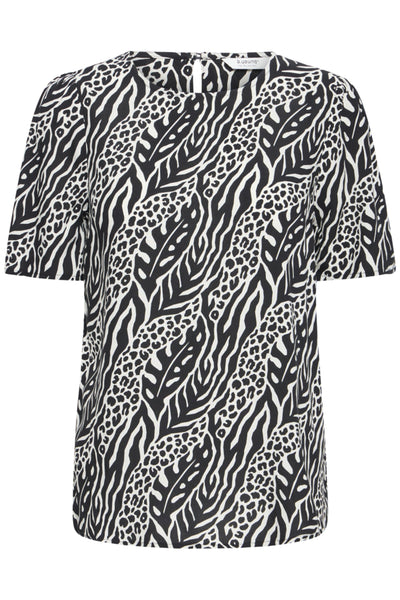 BLOUSE B.YOUNG "JOELLA" NATURE VIBES METEORITE