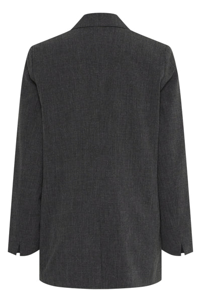 VESTON B.YOUNG "DANTA BLAZER" BLACK MELANGE