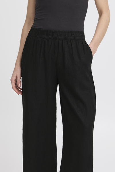 PANTALON B.YOUNG "FALAKKA CROP" BLACK
