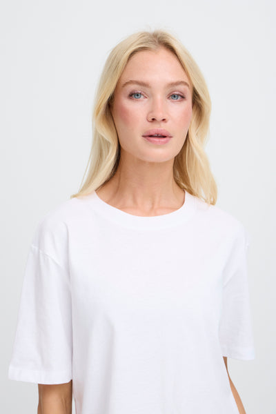 T-SHIRT B.YOUNG "TROLLO" OPTICAL WHITE
