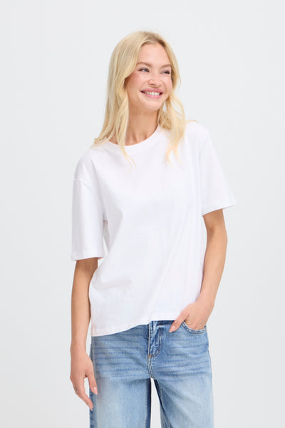 T-SHIRT B.YOUNG "TROLLO" OPTICAL WHITE