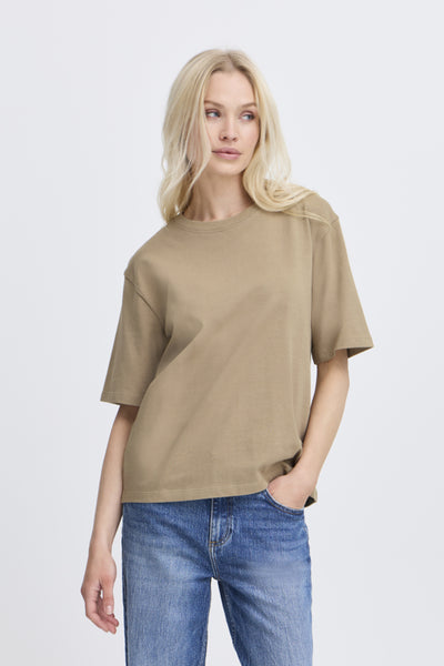 T-SHIRT B.YOUNG "TROLLO"CHINCHILLA