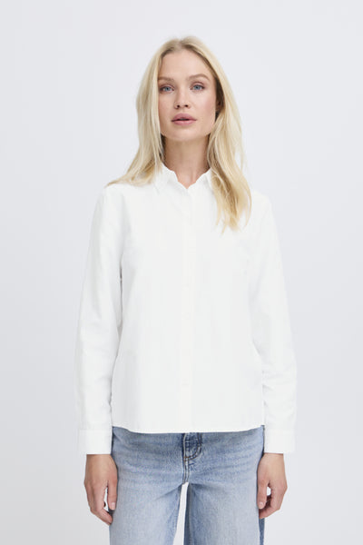 CHEMISE B.YOUNG "HETILA" OPTICAL WHITE