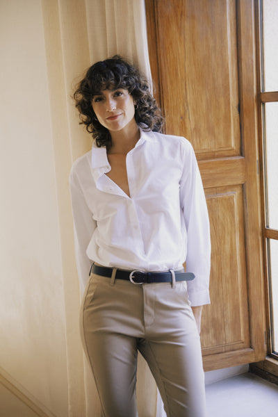 CHEMISE B.YOUNG "HETILA" OPTICAL WHITE