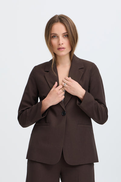 VESTON B.YOUNG "DANTA CL BLAZER" JAVA MELANGE