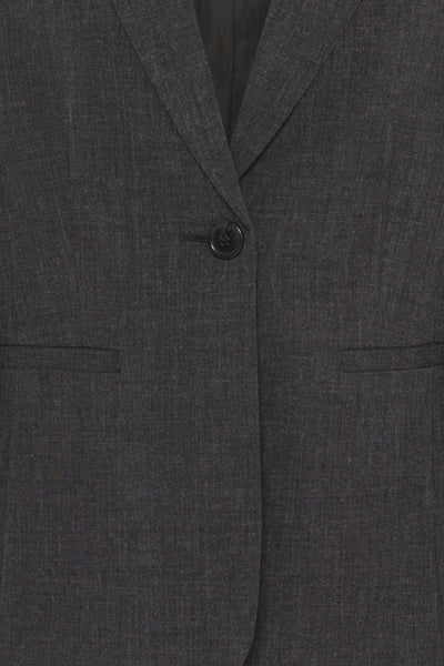 VESTON B.YOUNG "DANTA CL BLAZER" BLACK MELANGE