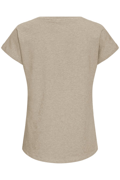 T-SHIRT B.YOUNG "PAMILA V " CHINCHILLA MELANGE